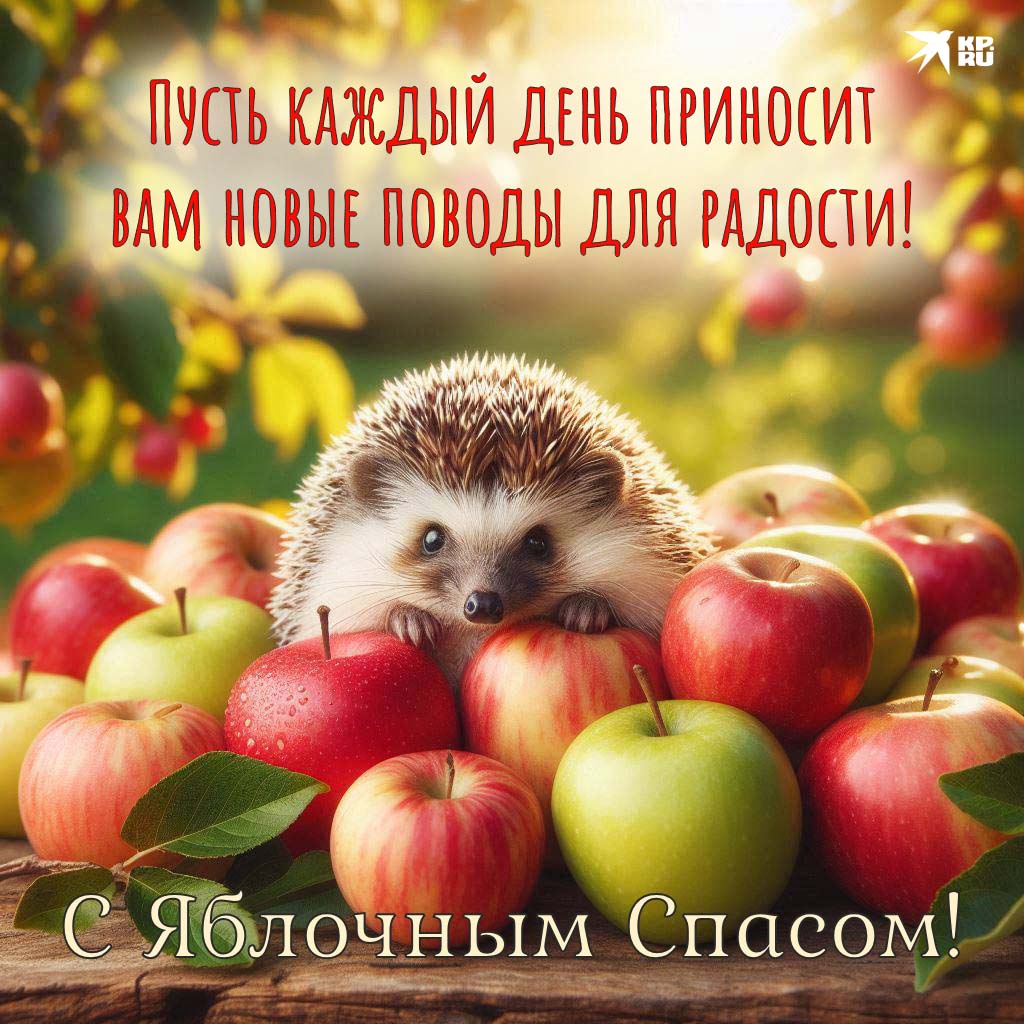 Популярные открытки «С Яблочным Спасом»