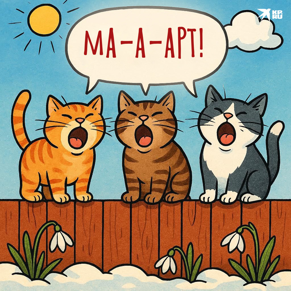 Популярные картинки «С первым днем весны»