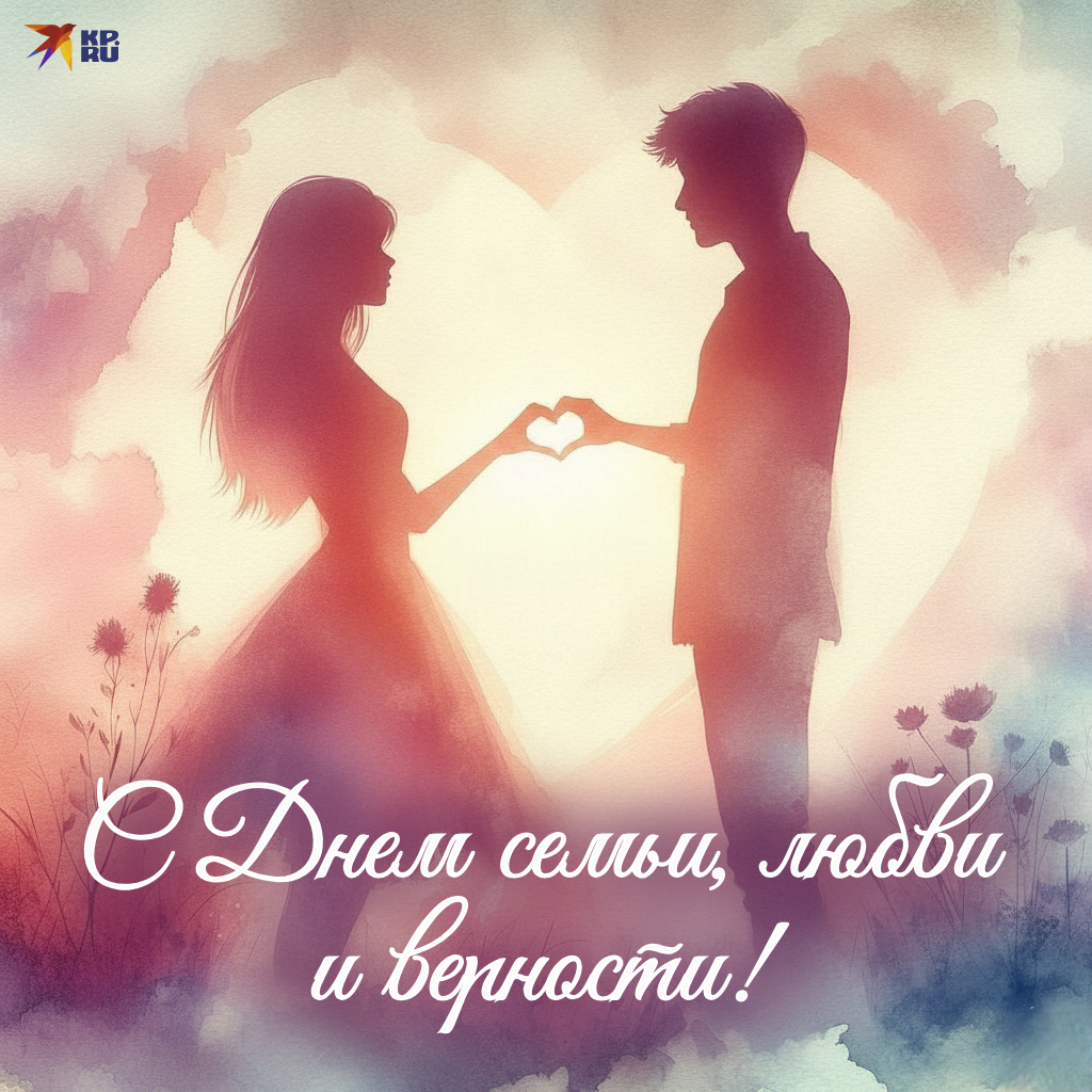 Популярные открытки «С Днем семьи, любви и верности»