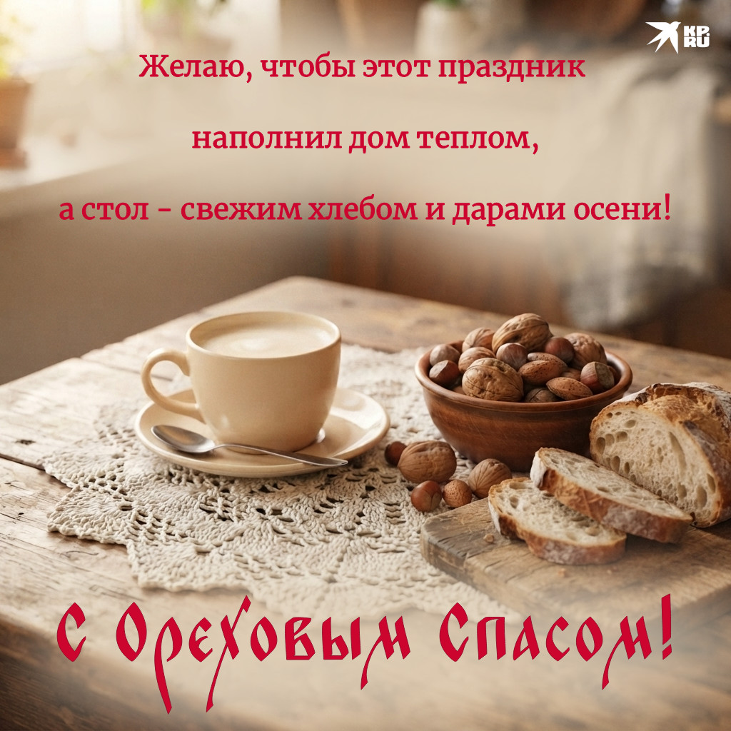Красивые открытки с поздравлениями на Ореховый Спас