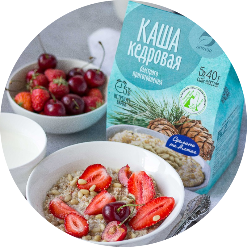 каша кедровая