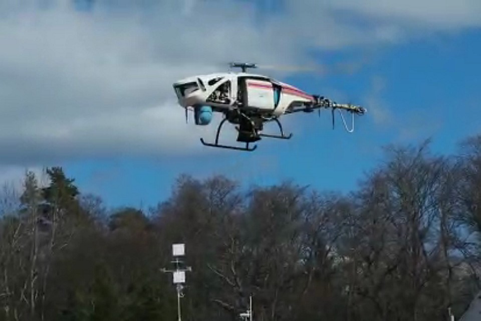 беспилотник в питере 2024