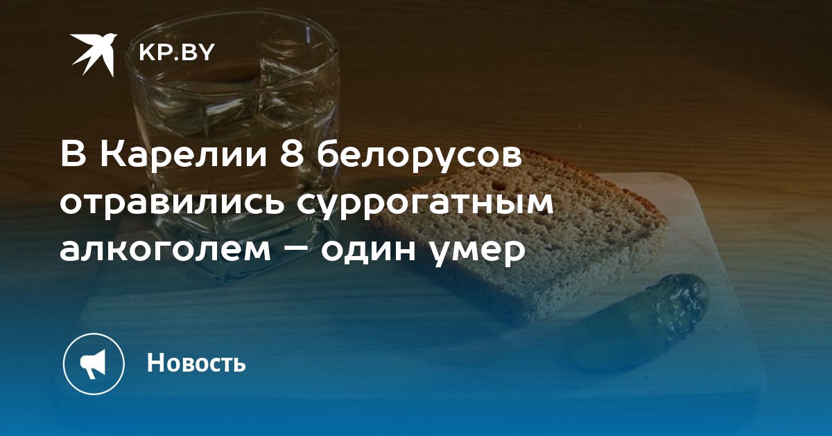 В Карелии 8 белорусов отравились суррогатным алкоголем – один умер
