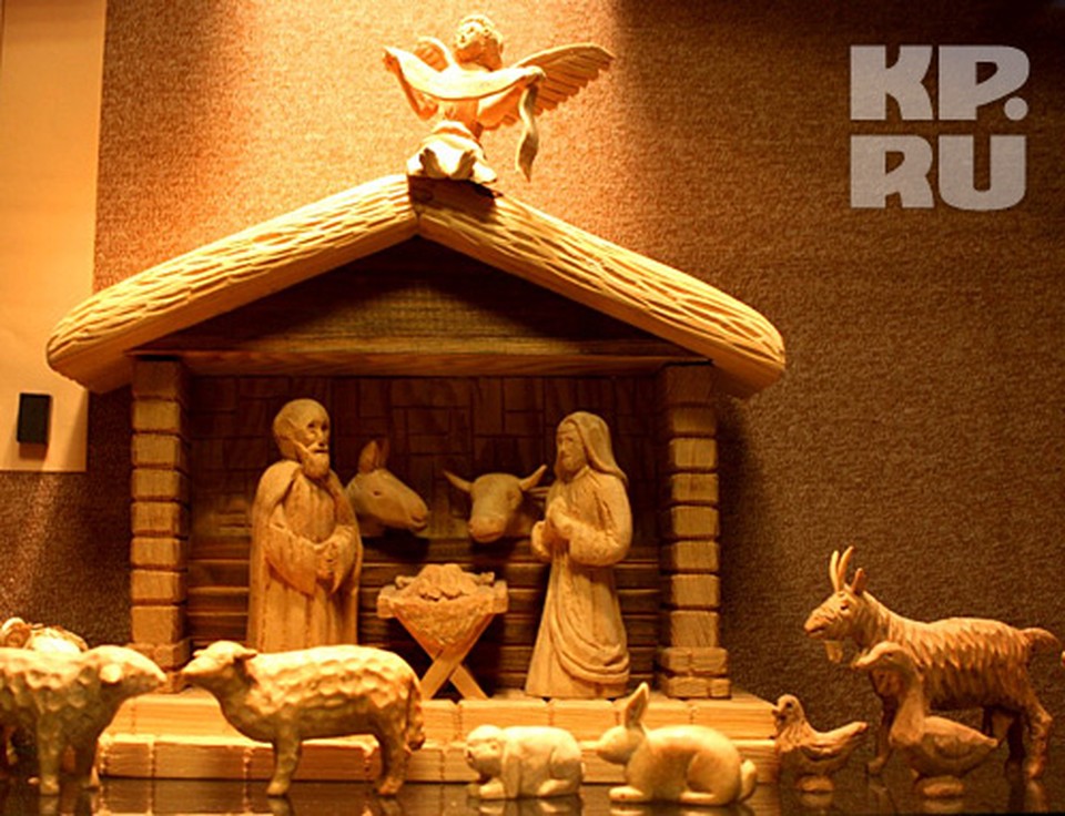 Резной вертеп