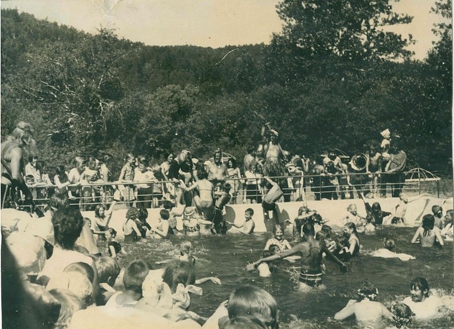 Банный день в лагере