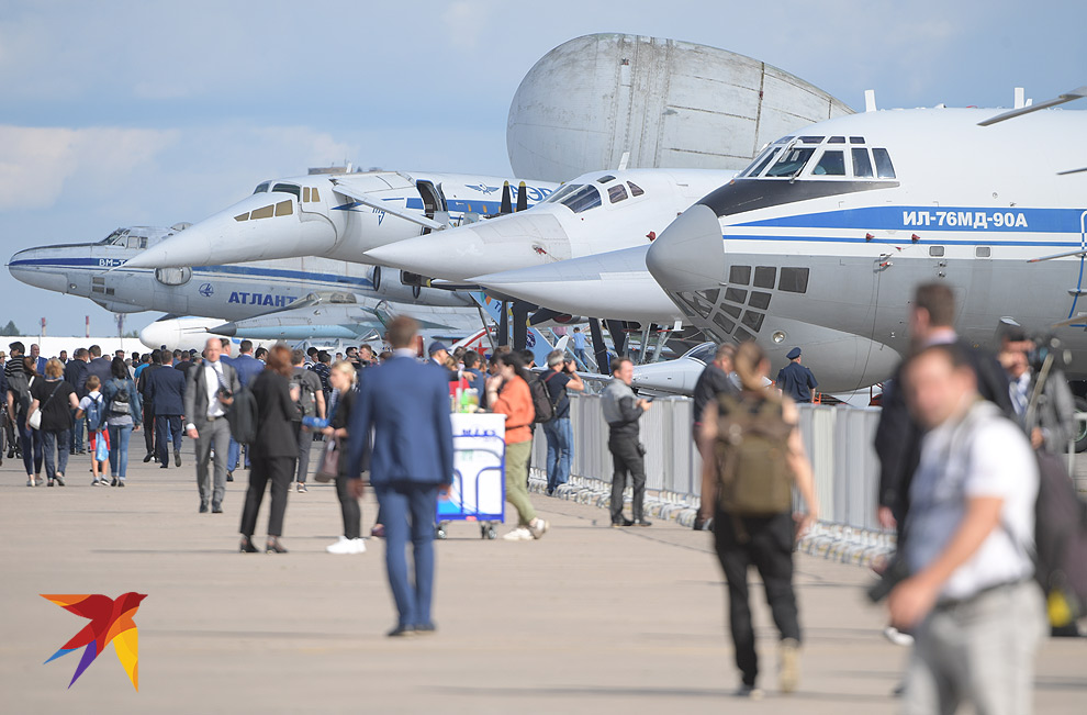 Международный авиакосмический салон МАКС 2019 открылся в Жуковском.
