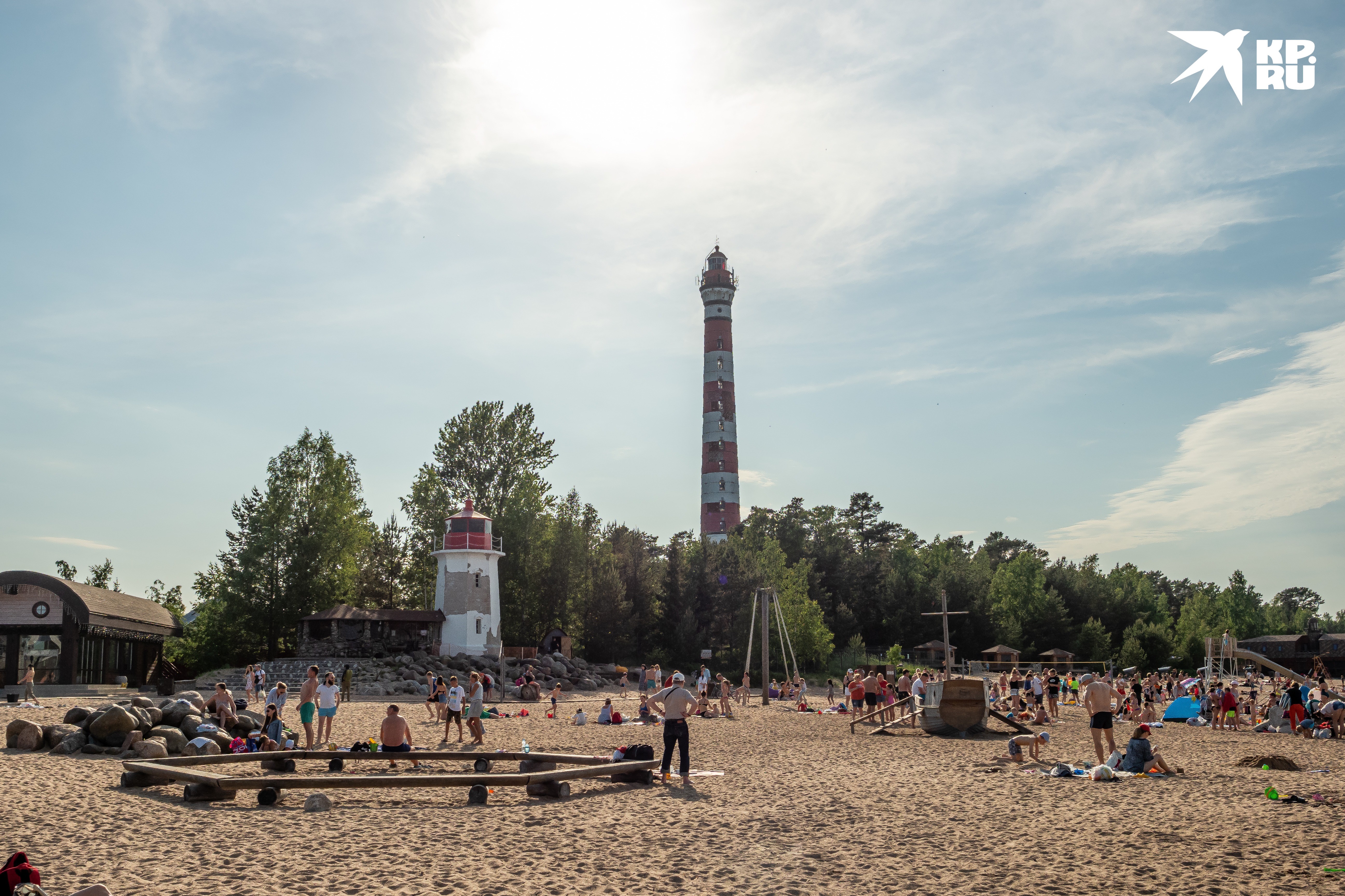 На Ладожском озере можно отлично провести летний отпуск.