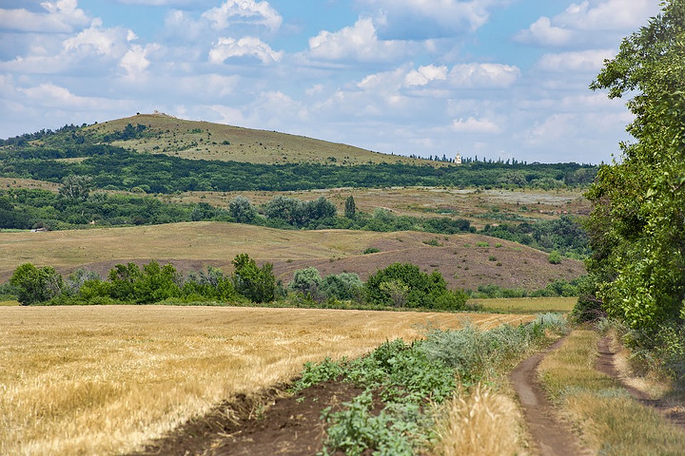 Степь прекрасна в любое время года. Фото: Натальи Чумаковой