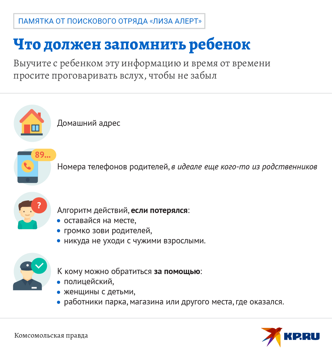 Важнейшие моменты, которые следует обговорить с вашим чадом во избежание трагедий.