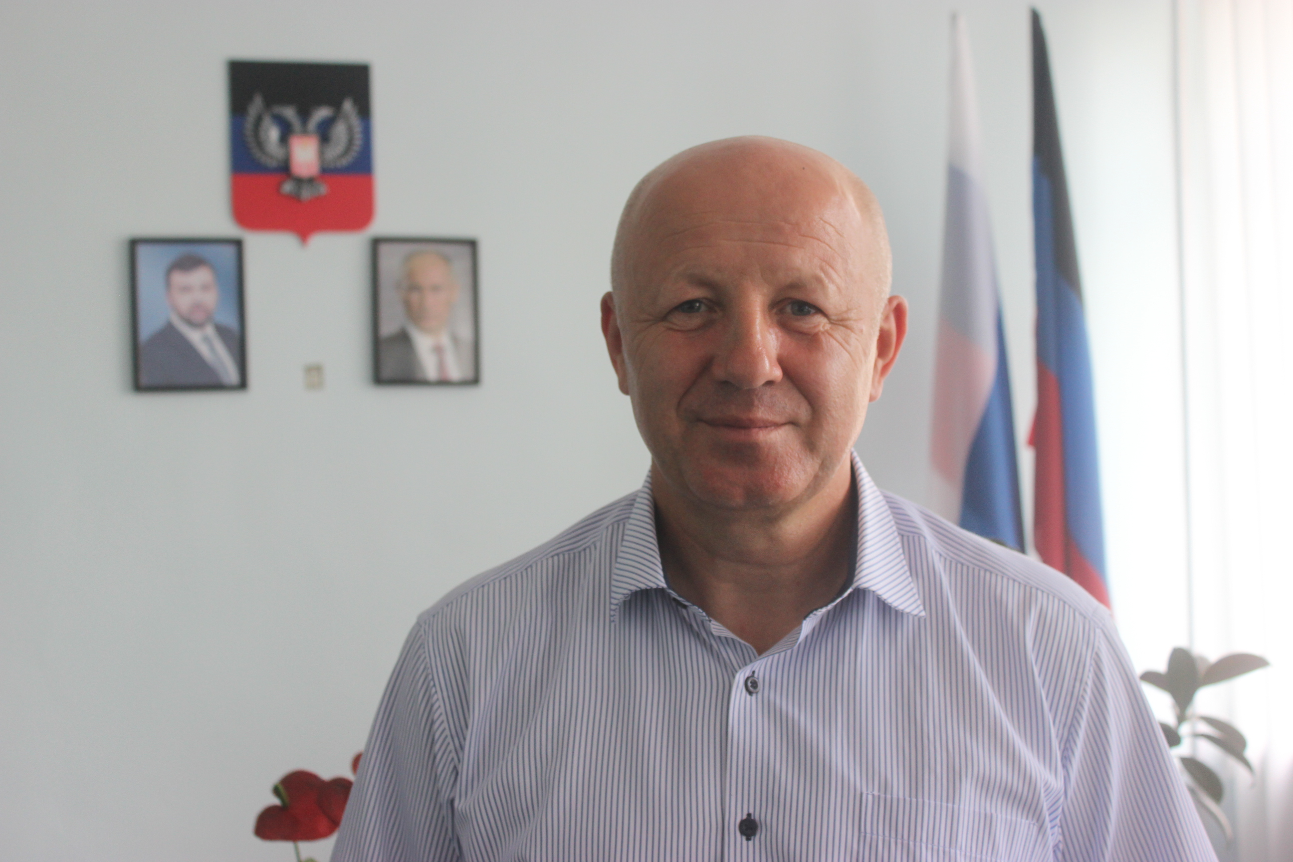 Глава Новоазовска Олег Моргун