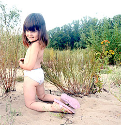 Остров - рай для детей и пенсионеров.