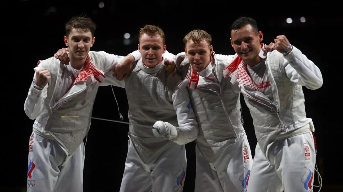 Сборная России по фехтованию на рапирах дошла до финала Олимпиады. Фото: REUTERS