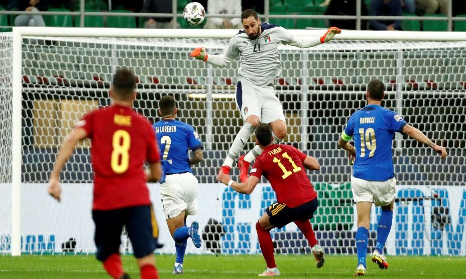 Лина наций. Италия - Испания