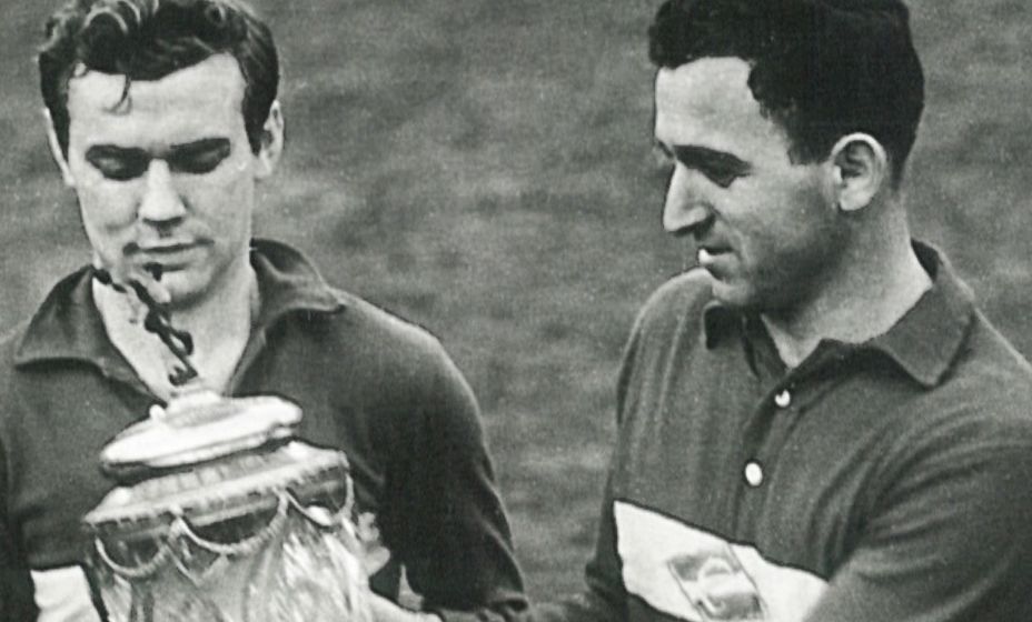 В составе «Спартака» форвард Симонян (справа) два раза выигрывал Кубок СССР и четыре раза становился чемпионом страны. Фото: Личный архив Никиты Симоняна/РФС