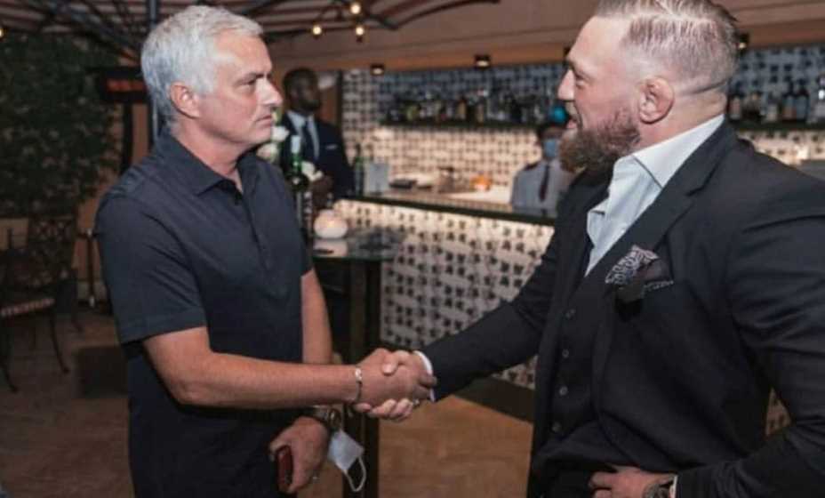 Жозе Моуринью подружился с Конором Макгрегором. Фото: Инстаграм Жозе Моуринью