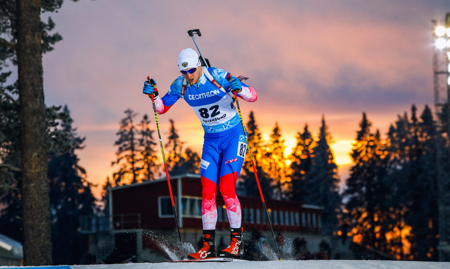 Матвей Елисеев, биатлон