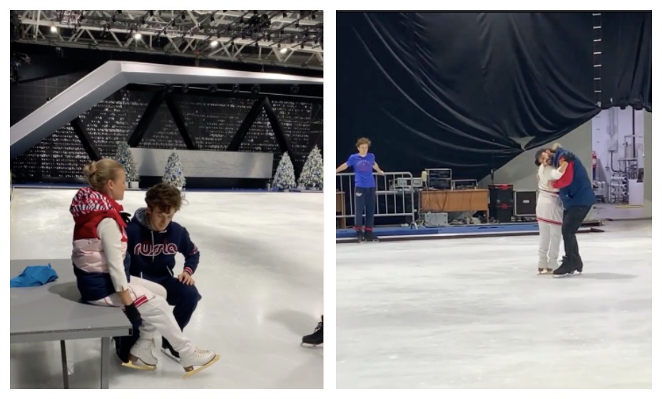 Татьяна Волосожар вернулась на лед после травмы. Фото: Instagram