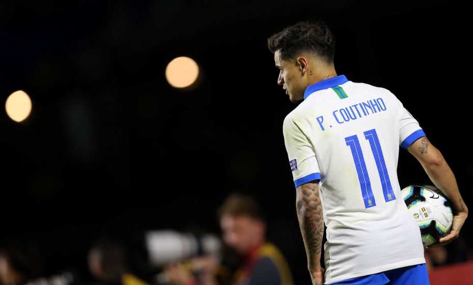 Филипе Коутиньо сыграет за Бразилию против Эквадора. Фото: Global Look Press