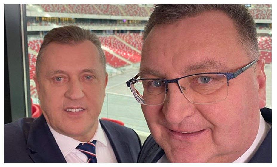 Чеслав Михневич - новый тренер сборной Польши по футболу. Фото: Twitter Cezary Kulesza