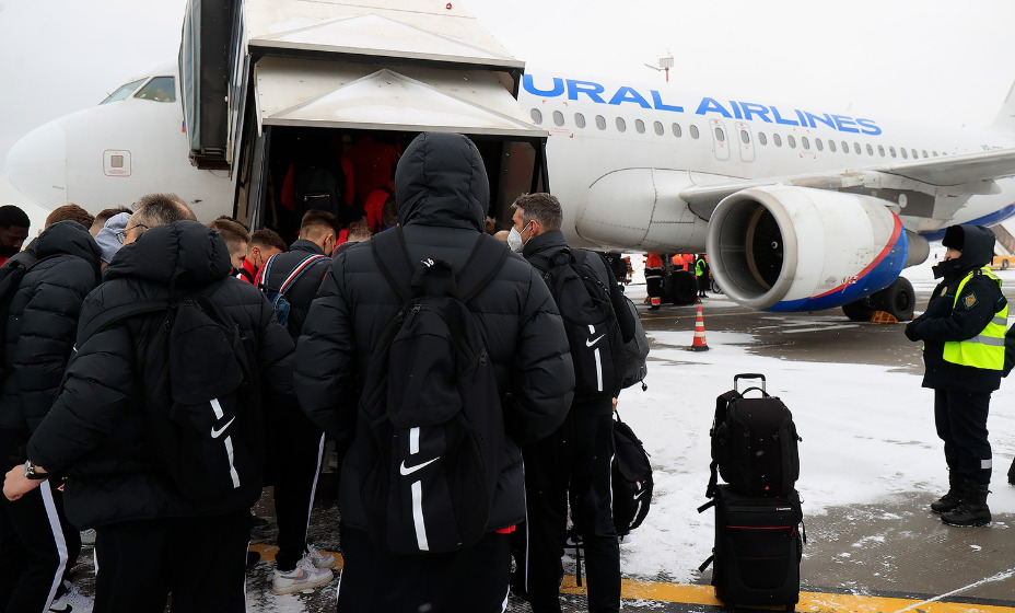 Футбольный клуб «Спартак» отправился в ОАЭ на сборы. Фото: Официальный сайт «Спартака»