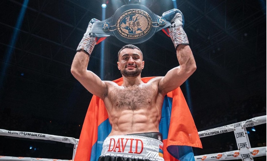 Россиянин Аванесян будет в пятый раз защищать титул чемпиона Европы. Фото: Instagram Давида Аванесяна