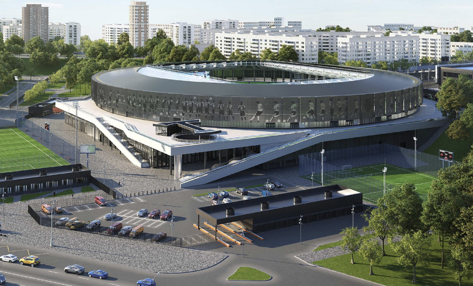 Благодаря стройке вокруг стадиона 