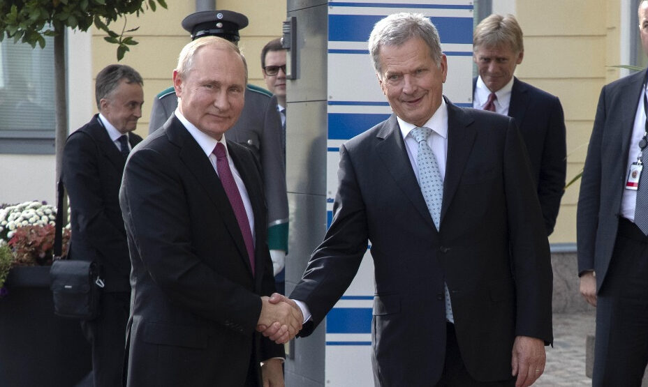 Владимир Путин и Саули Ниинистё