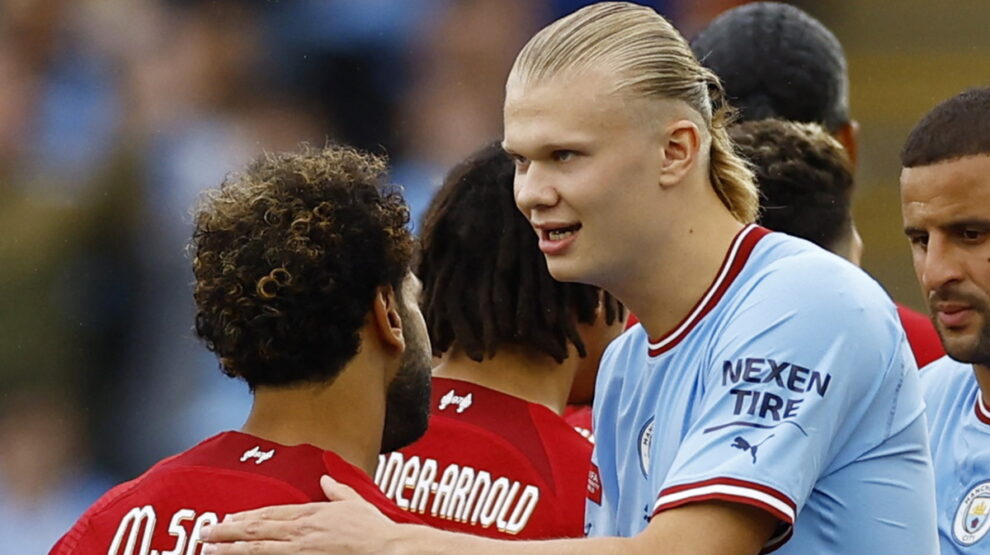 Эрлинг Холланд, Мохамед Салах