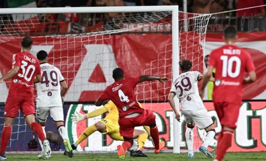 Алексей Миранчук (№59) забил первый гол за «Торино» в ворота «Монцы». Фото: Соцсети «Торино»