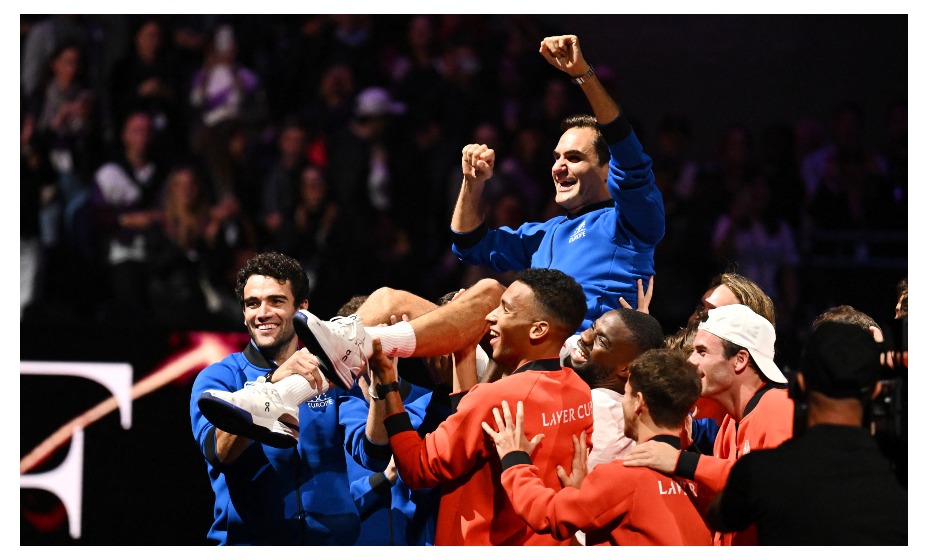 Роджер Федерер попрощался с теннисом. Фото: Reuters