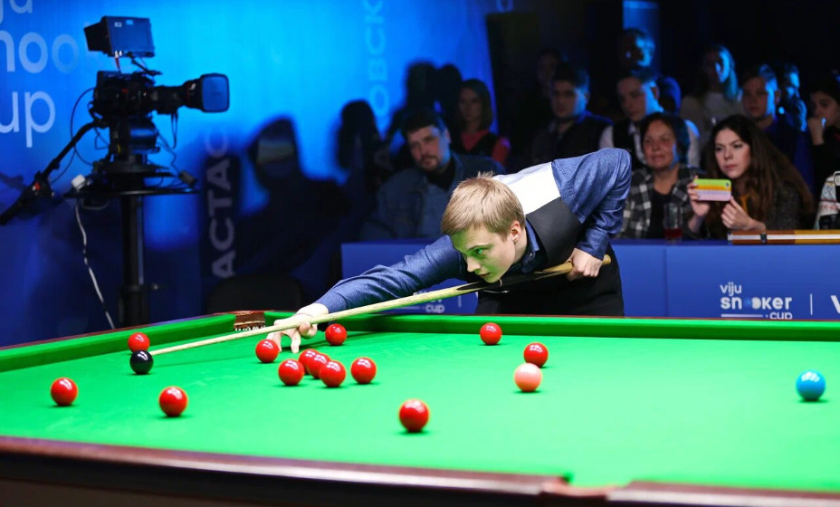 Иван Каковский - многократный чемпион России по снукеру и главный фаворит турнира. Фото: пресс-служба группы компаний Viasat
