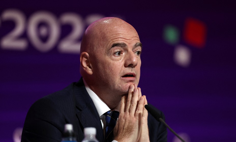 Инфантино: Надеюсь, скоро мы сможем вернуть Россию в футбольный мир. Фото: Reuters