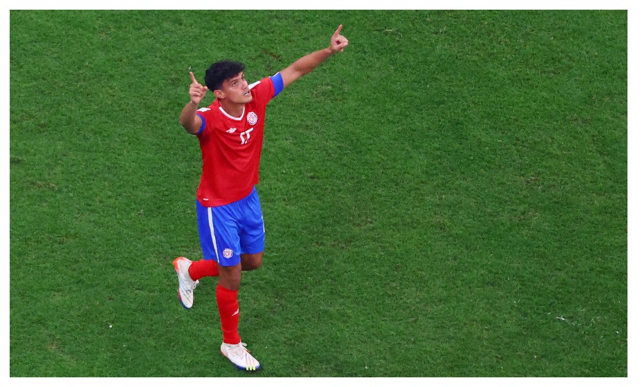 Ельцин Техеда отгрузил гол в ворота Германии. Фото: Reuters