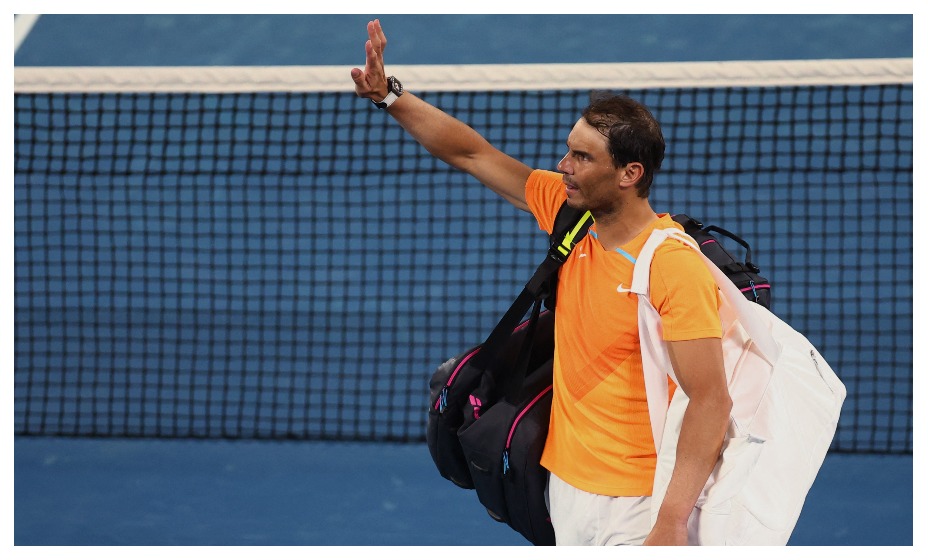 Рафаэль Надаль покидает Открытый чемпионат Австралии по теннису. Фото: Reuters