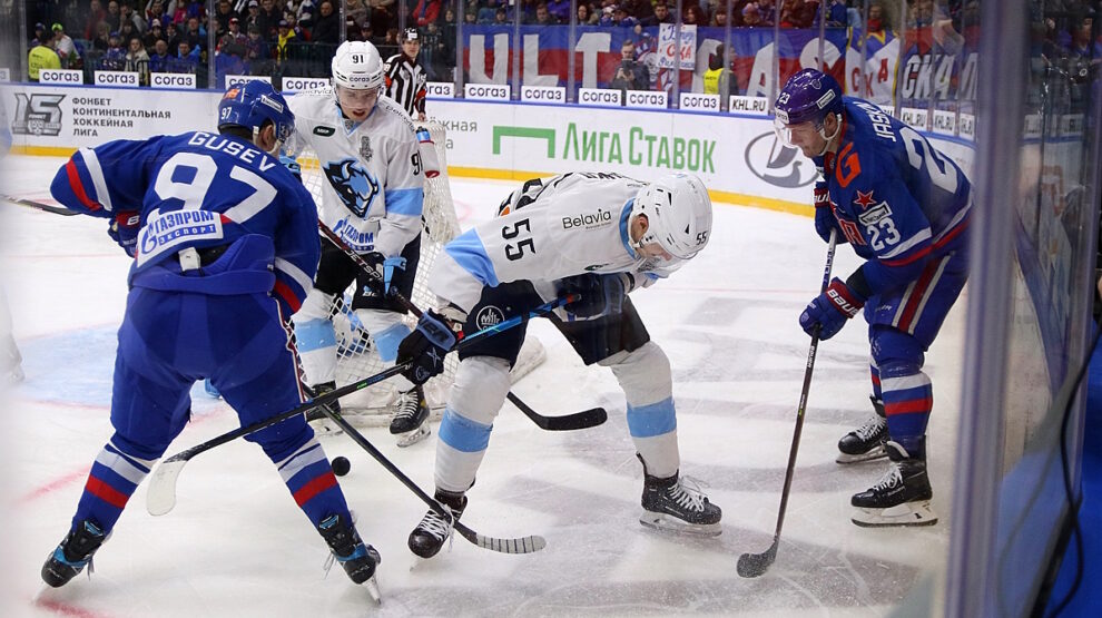 СКА, хоккей, Динамо Минск