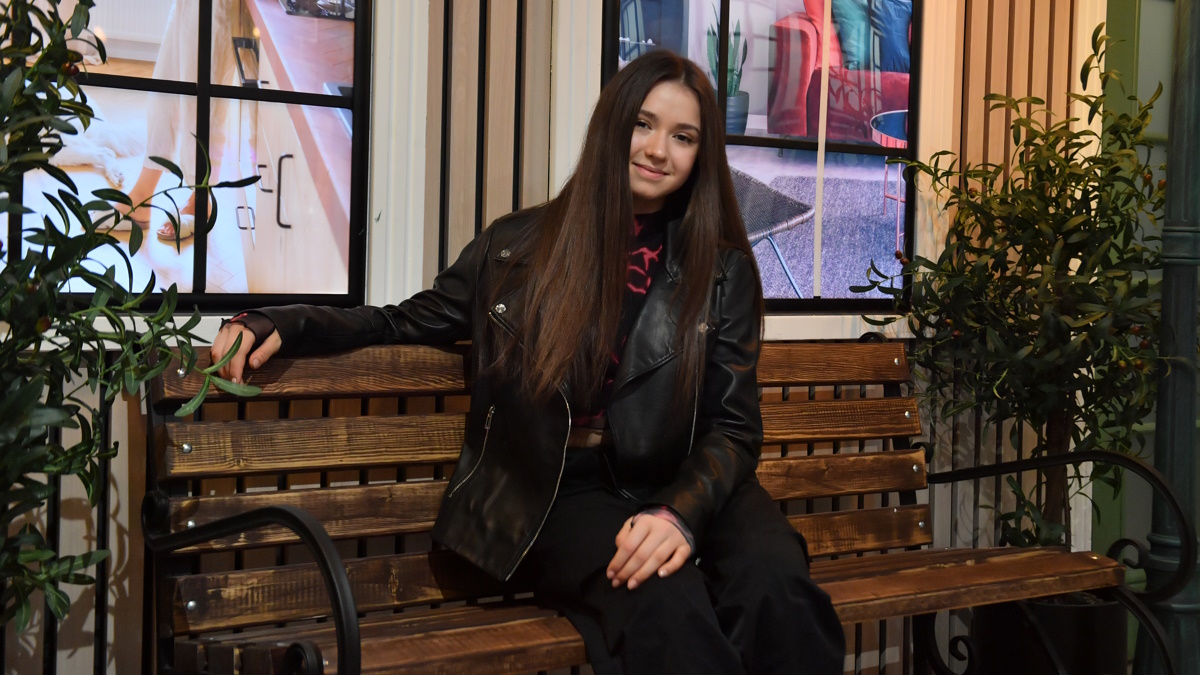 Камила Валиева в гостях у