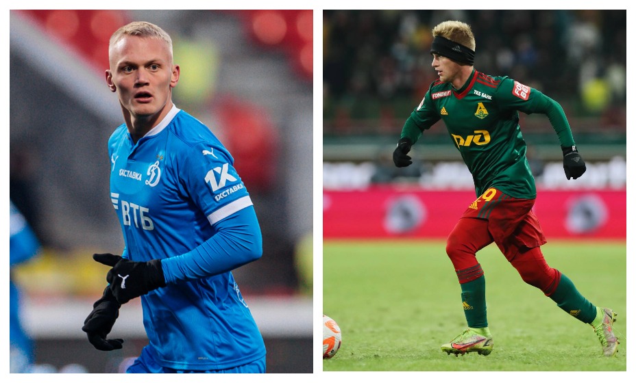 Тюкавин и Пиняев попали в сферу интересов «Зенита». Фото: сайт РПЛ, соцсети ФК «Локомотив»