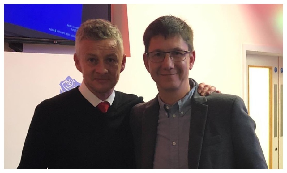 Ларин и экс-тренер 