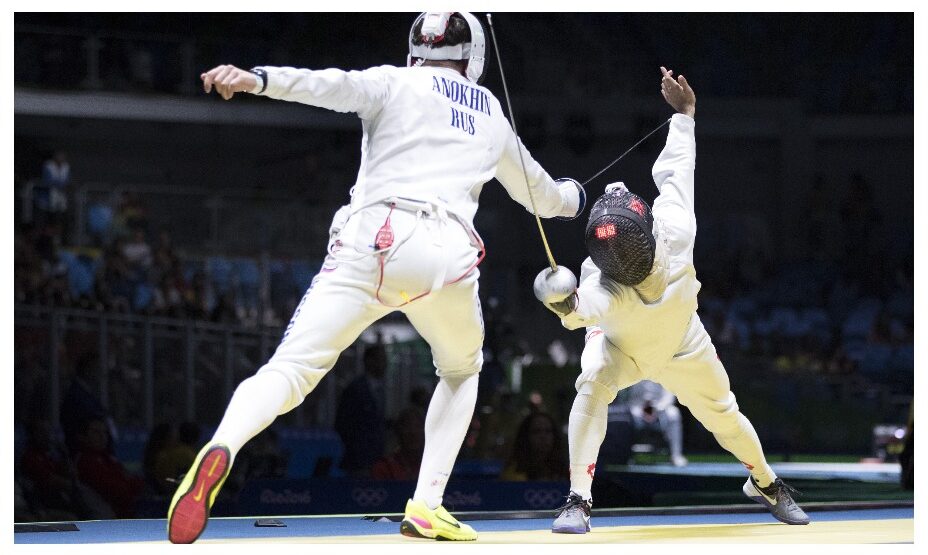 Вадим Анохин, фехтование