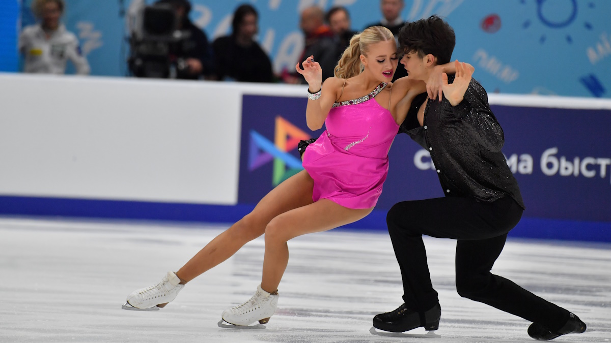 Софья Леонтьева и Даниил Горелкин. Фото: Владимир ВЕЛЕНГУРИН, КП