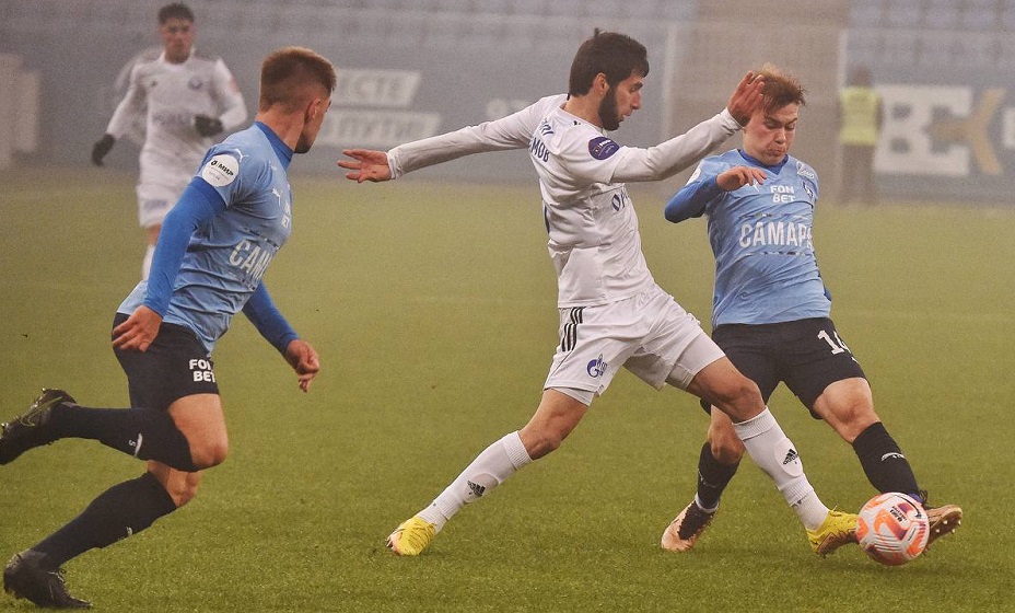 «Крылья Советов» сыграли вничью с «Оренбургом» в матче РПЛ. Фото: ФК «Оренбург»