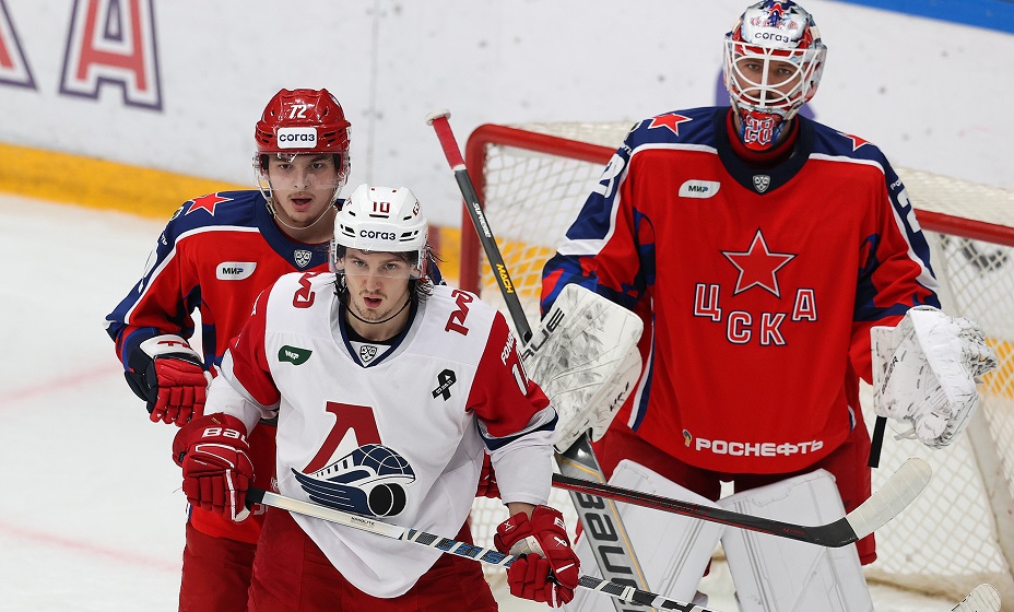ЦСКА сыграет на домашней арене с «Локомотивом» в матче регулярного чемпионата КХЛ. Фото: ХК ЦСКА