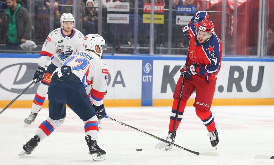 ЦСКА пора выправлять турнирное положение. Фото: соцсети ХК ЦСКА
