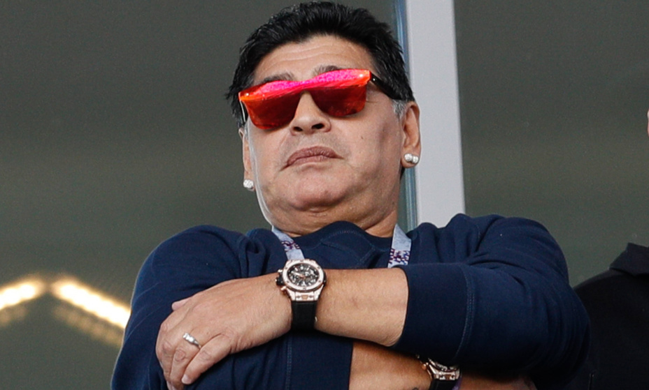 Диего Марадона. Фото: GLOBAL LOOK PRESS