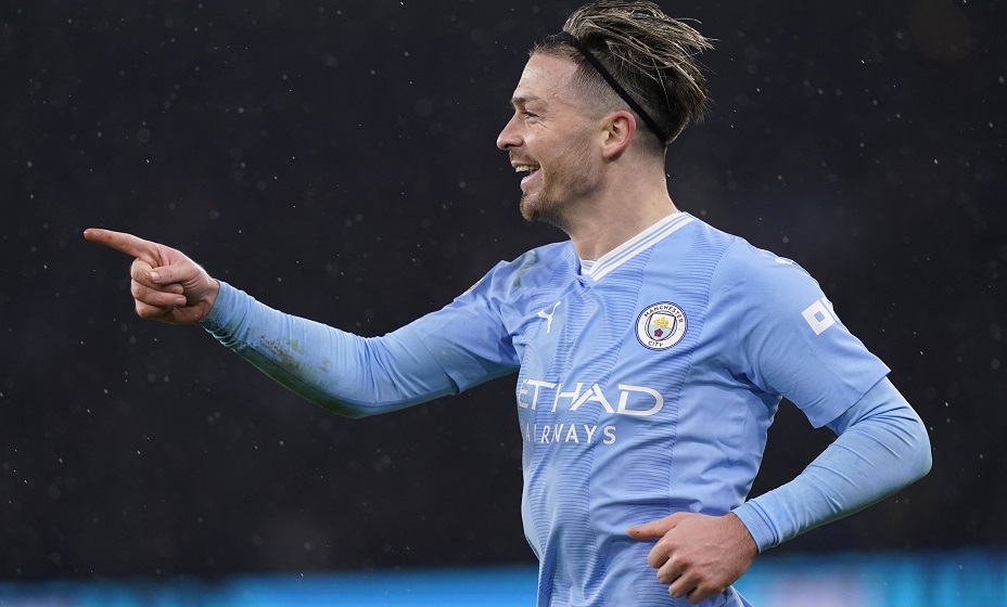 Гол Грилиша принес победу «Манчестер Сити» в матче 16-го тура АПЛ против «Лутона». Фото: Global Look Press