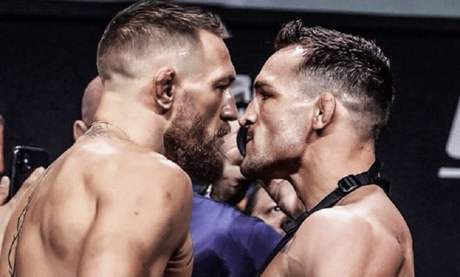 Макгрегор и Чендлер намекнули на бой на турнире UFC 300. Фото: ESPN MMA