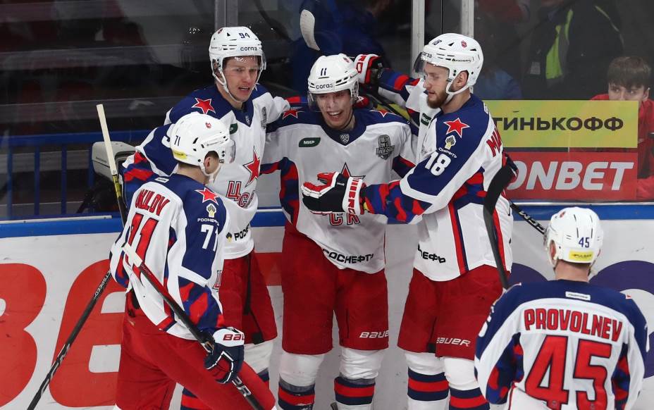 ЦСКА празднует успех. Фото: Соцсети ПХК ЦСКА