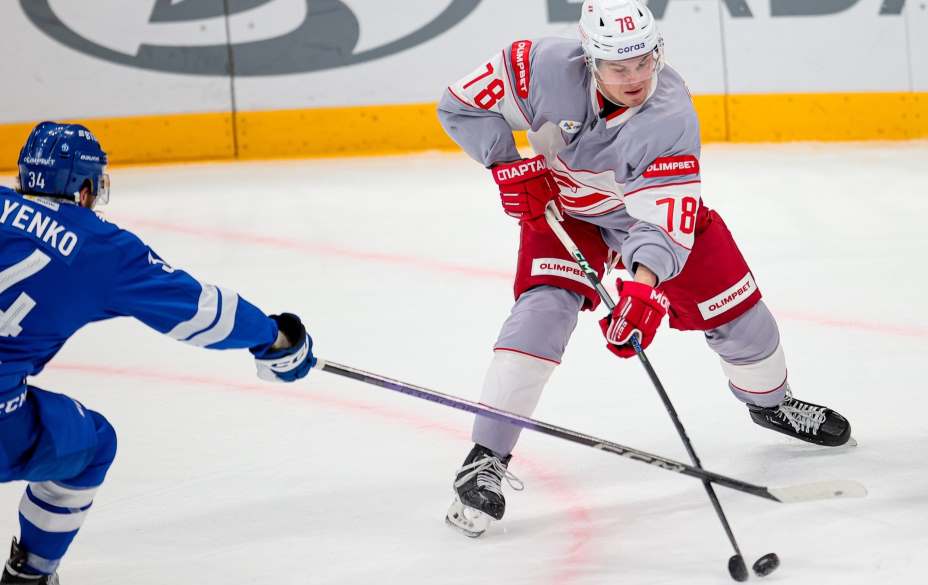 Спартаковцы потерпели ужасное поражение от «Динамо». Фото: Соцсети ХК «Спартак»