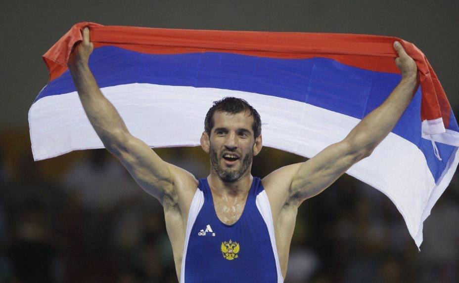 Бувайсар Сайтиев — трехкратный олимпийский чемпион по вольной борьбе. Фото: Соцсети Федерации спортивной борьбы России