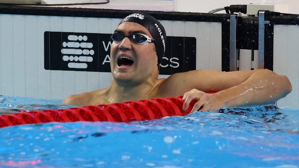 Россиянин Климент Колесников выиграл чемпионат мира по плаванию 2025 года. Фото: REUTERS